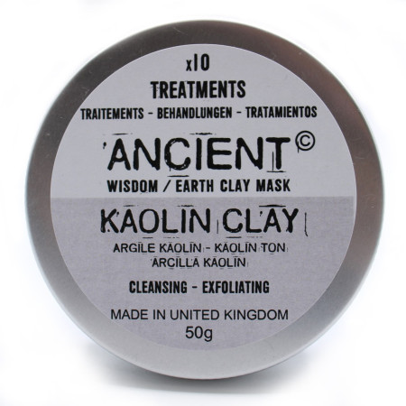 Masque pour visage en argile Kaolin 50g