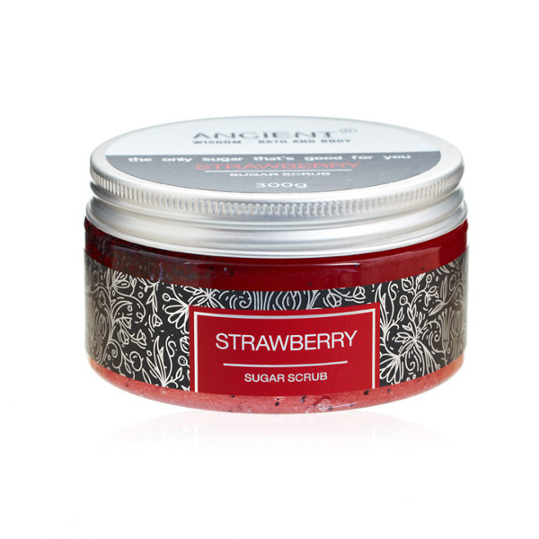 Exfoliant Corporel au Sucre 300g - Fraise